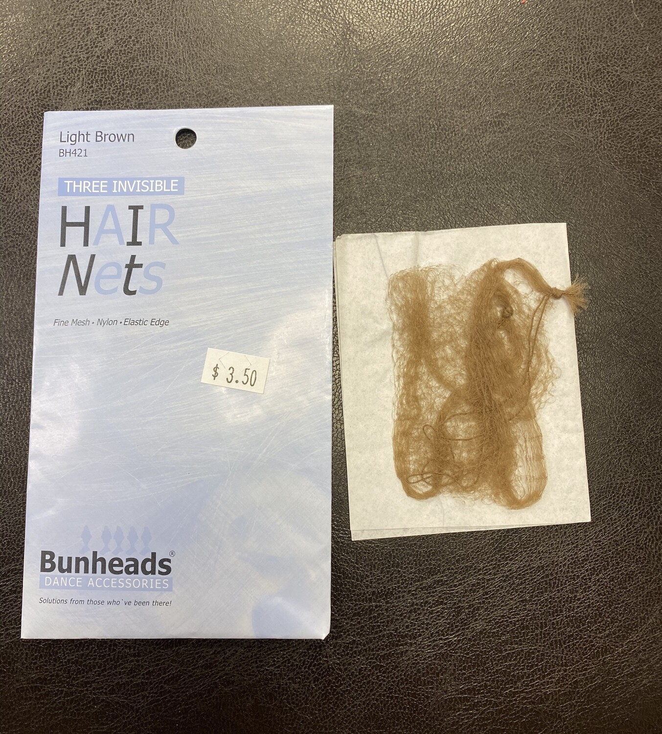 BH421 LT BROWN HAIRNETS