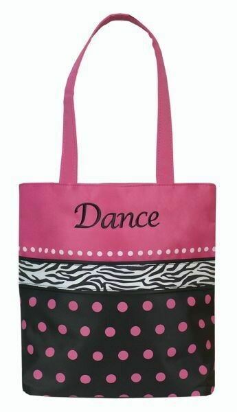 DZB-01 DOTS AND ZEBRA TOTE