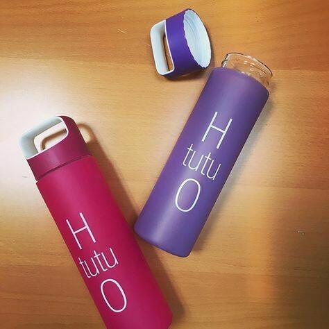H TUTU O WATERBOTTLE GLASS