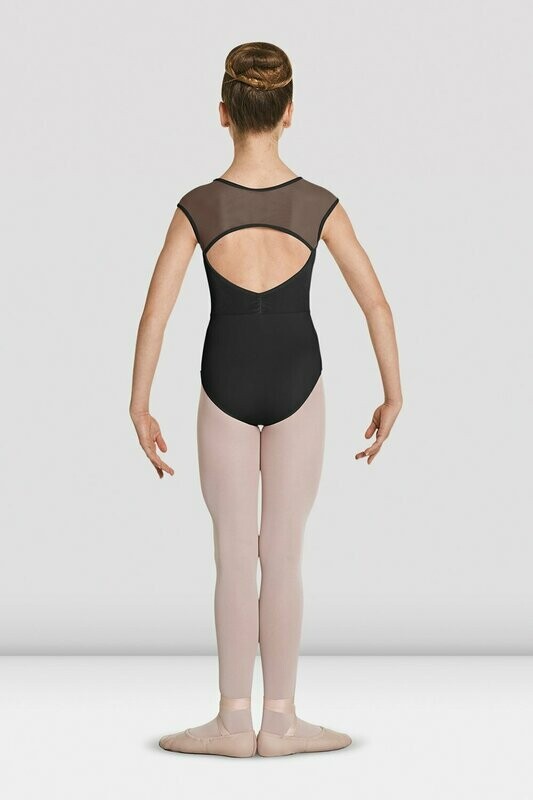 M1525C OPEN BACK CAP SLEEVE LEO