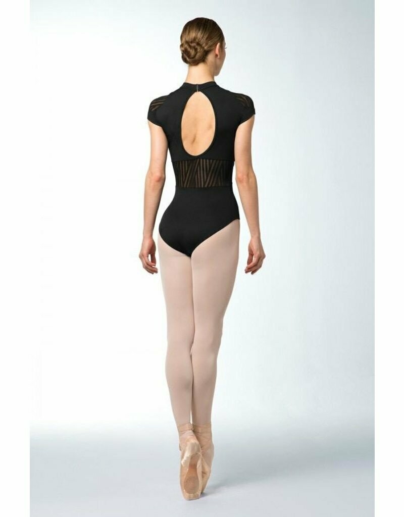 L4862 OPEN BACK CAP SLEEVE LEO