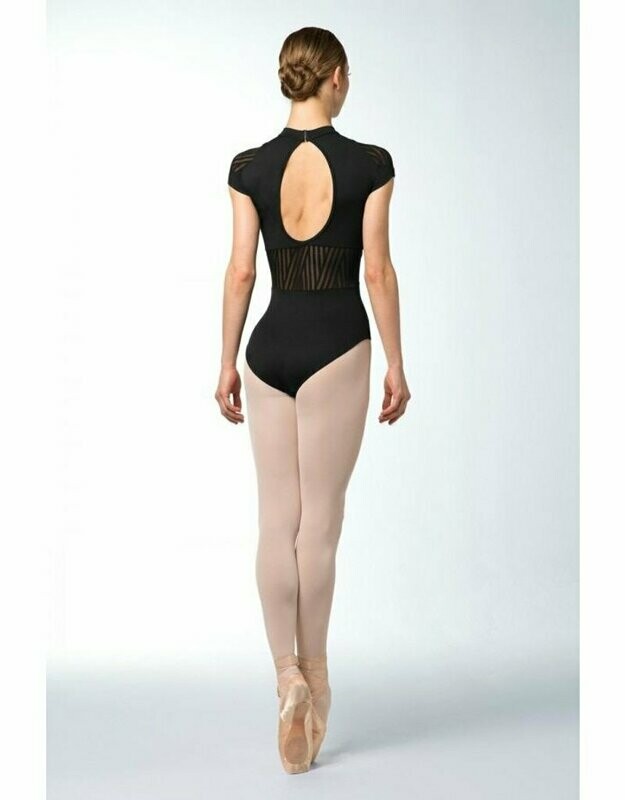 L4862 OPEN BACK CAP SLEEVE LEO