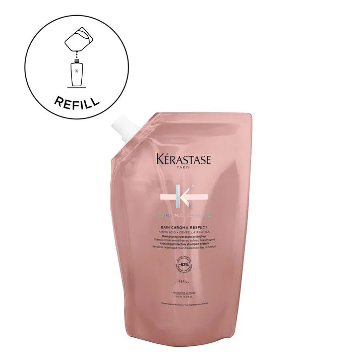 Kerastase Bain Chroma Respect 500ml Refill Pouch