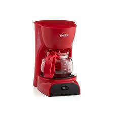 Cafetera Oster® 4 tazas Roja