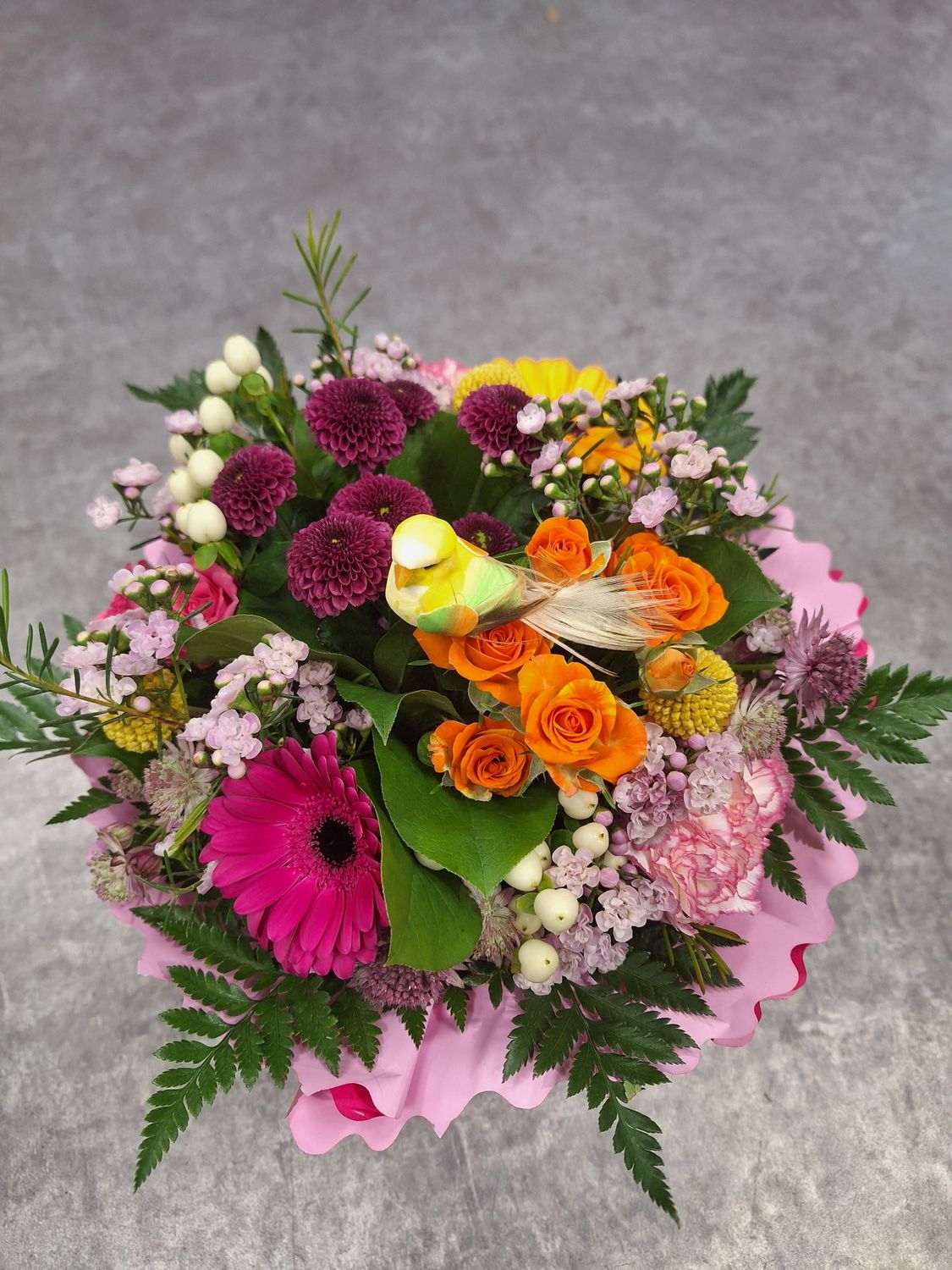 Bouquet multicolore