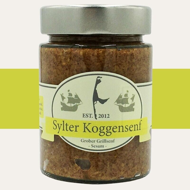 "Grober Grillsenf - Sesam" , 190 gr.