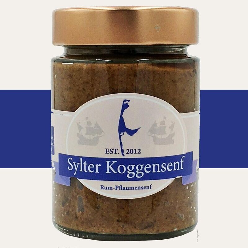 "Rum-Pflaumensenf", 190 gr.