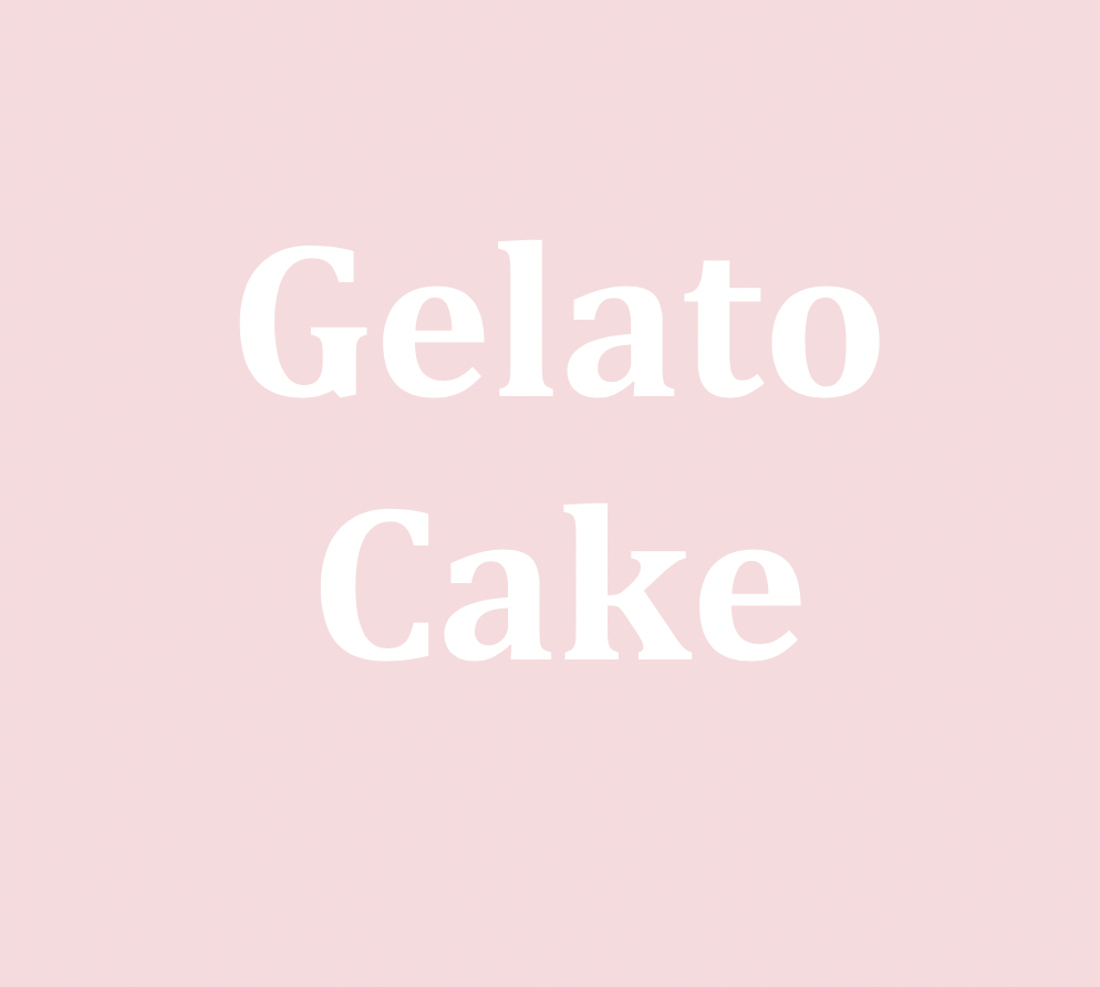 Gelato Cake