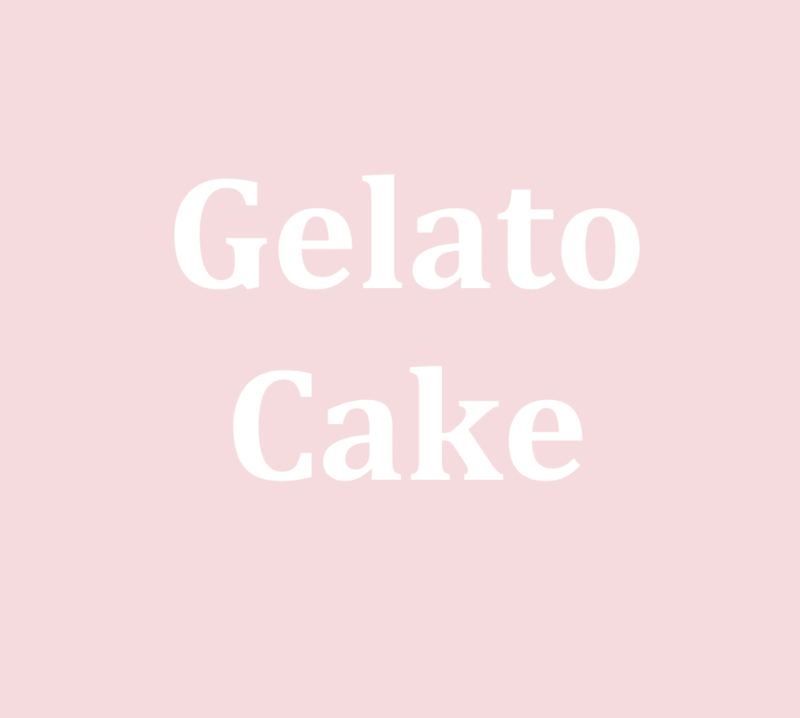 Gelato Cake