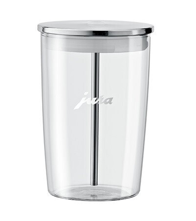 Glas-Milchbehälter