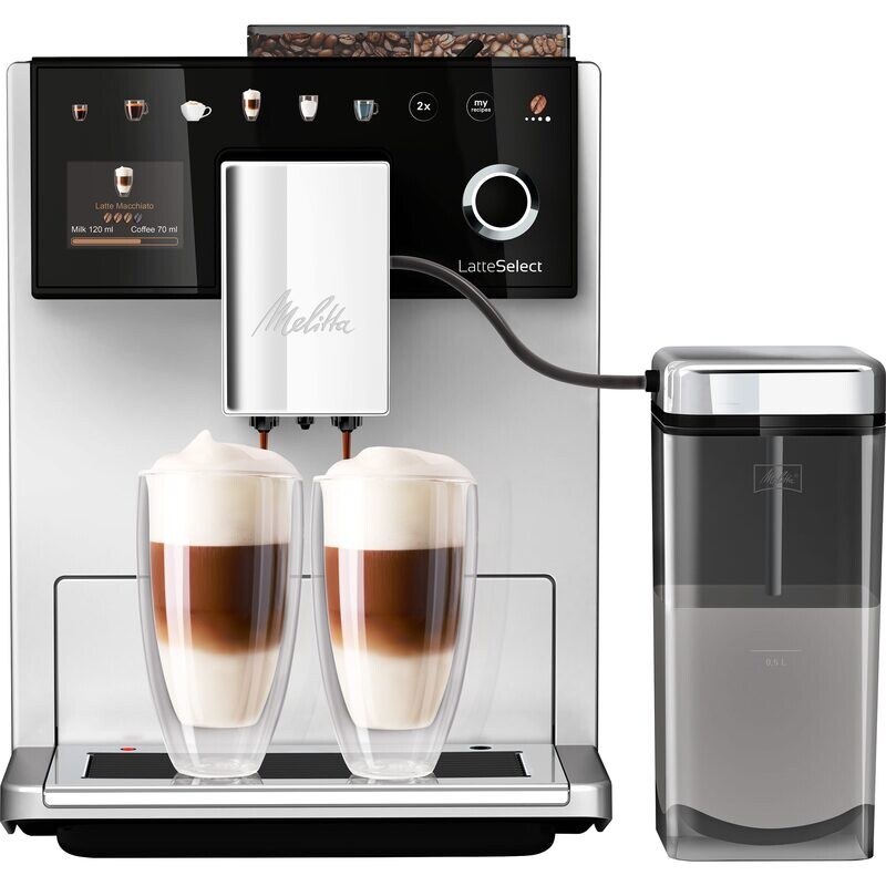 Melitta Latte Select - silber Melitta Latte Select - silber