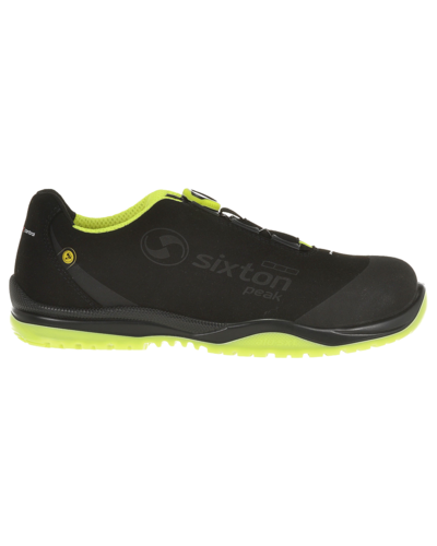 Sixton Cuban Boa Zwart/Geel Air ESD S3 SRC