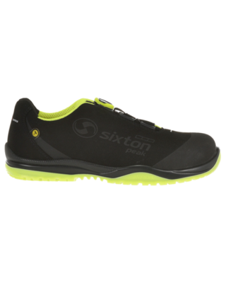 Sixton Cuban Boa Zwart/Geel Air ESD S3 SRC