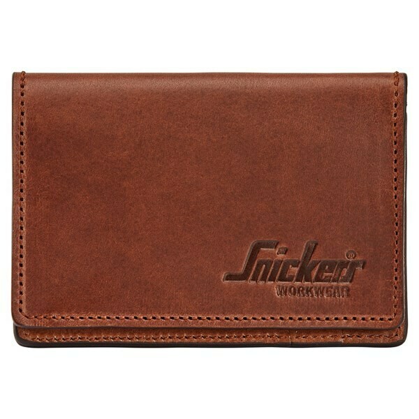 Snickers workwear Leren ID-kaarthouder kleur BRUIN Snickers workwear Leren ID-kaarthouder kleur BRUIN