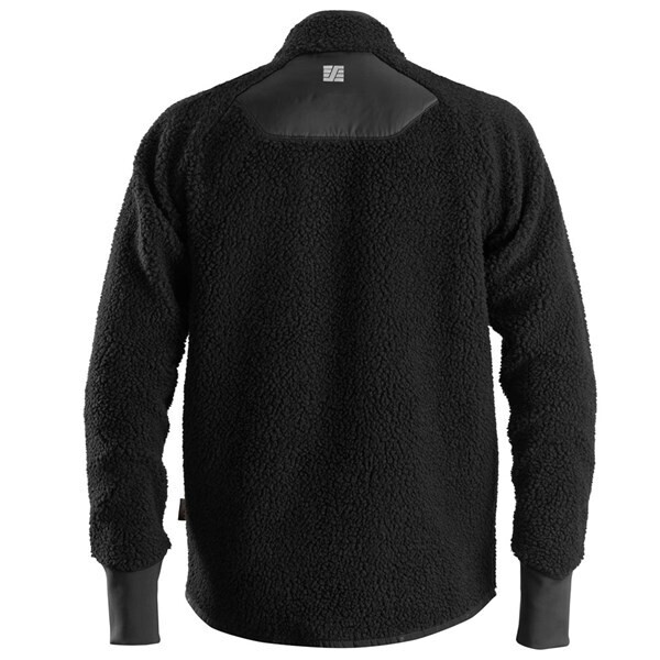 AllroundWork, Pile Full Zip Jacket - zwart