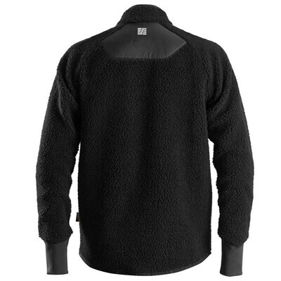 AllroundWork, Pile Full Zip Jacket - zwart