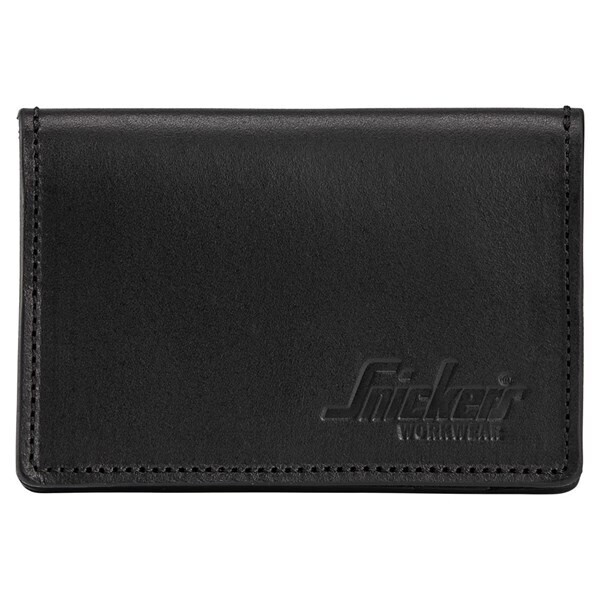 Snickers workwear Leren ID-kaarthouder kleur ZWART Snickers workwear Leren ID-kaarthouder kleur ZWART