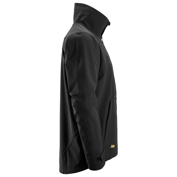 Snickers workwear AllroundWork, Winddichte Soft Shell Jack - ZWART