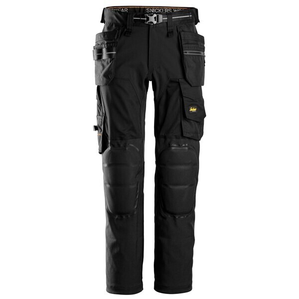 Snickers WW 6590 werkbroek met ingewerkte kniestukken + holsterzakken