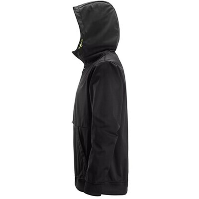 8400 Snickers FlexiWork, Windblocker Stretch Hoodie met halve rits