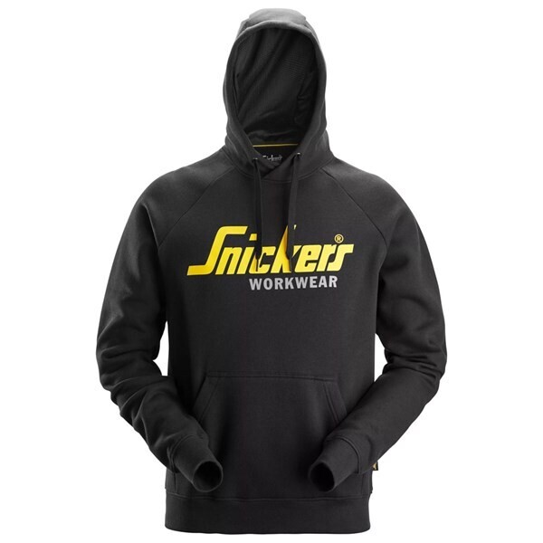 2899 Snickers Classic Hoodie met logo ZWART
