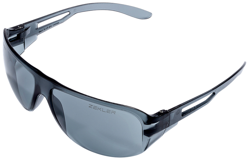 Veiligheidsbril zekler 37 HC/AF grey