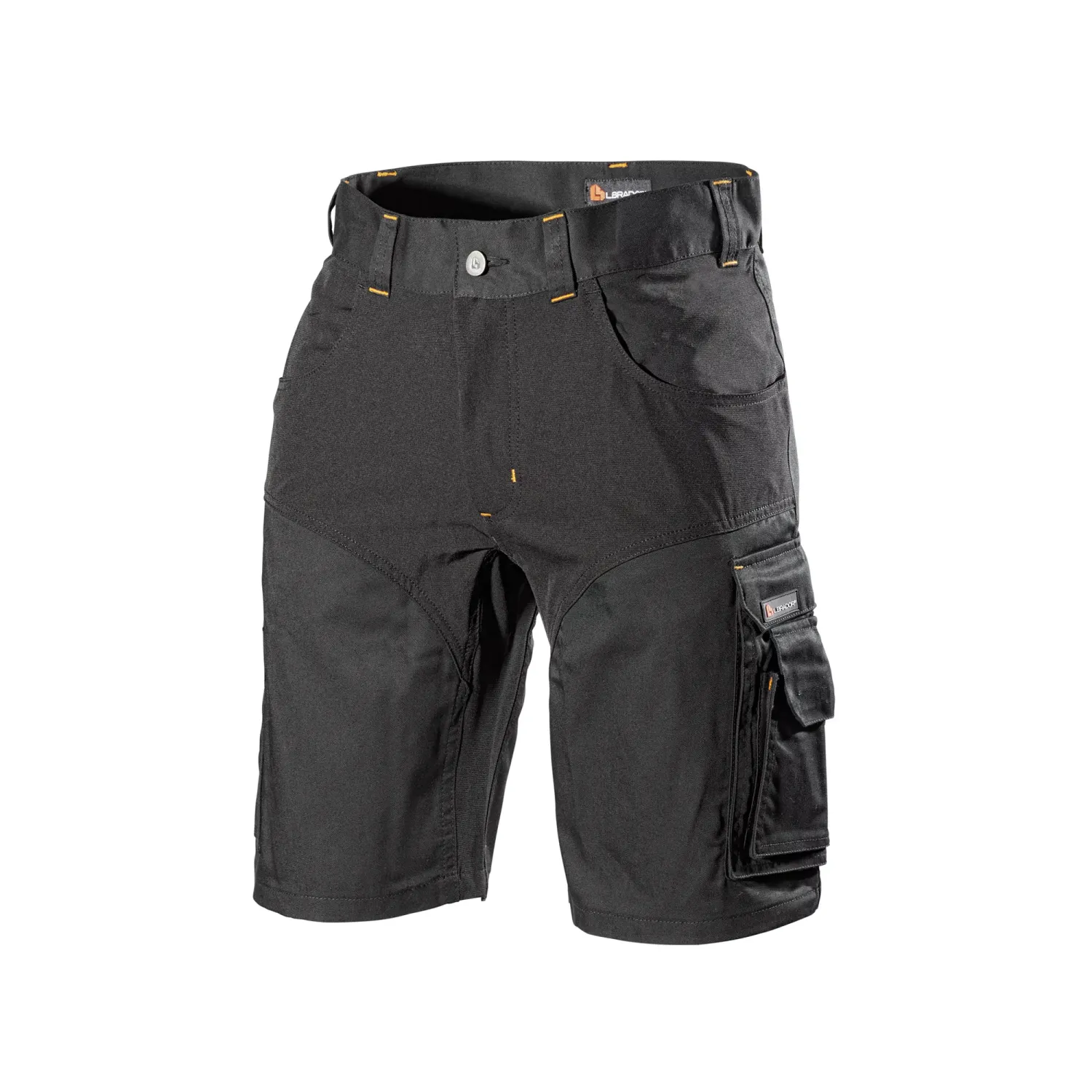 L.Brador short met stretch