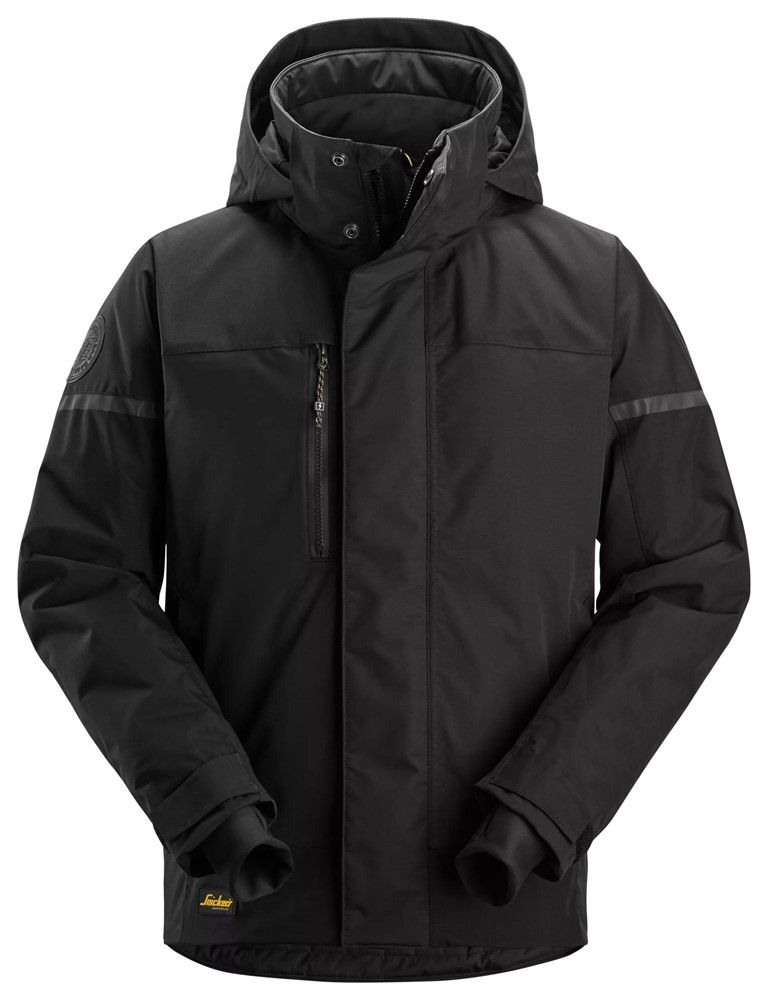 Snickers AllroundWork, Waterproof Isolerend Jack - ZWART