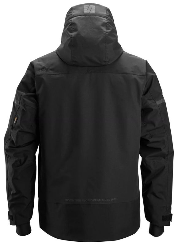 Snickers AllroundWork, Waterproof Isolerend Jack - ZWART