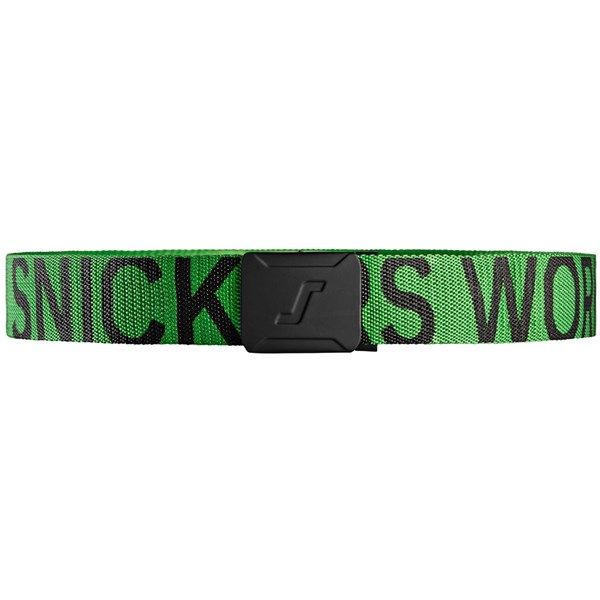 Snickers Riem met logo one size Groen