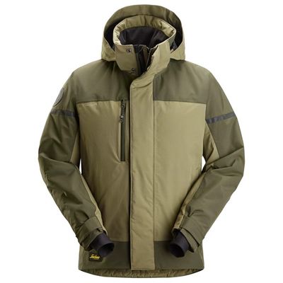 Snickers AllroundWork, Waterproof Isolerend Jack -Khaki