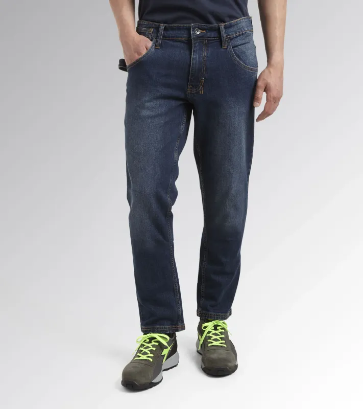 Diadora jeans met stretch en meterzak