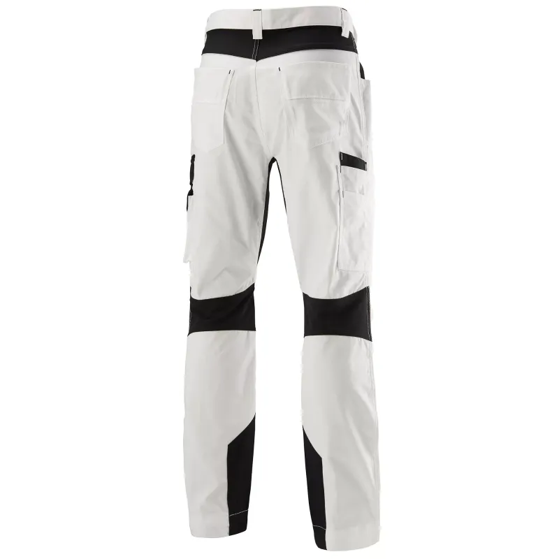 L.Brador werkbroek wit