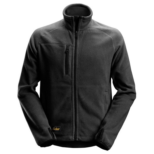 Snickers AllroundWork, POLARTEC® Fleece Jack - ZWART