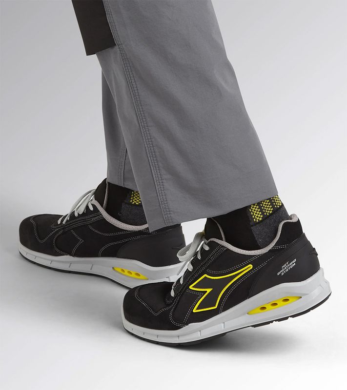 Diadora RUN NET AIRBOX LOW S3S FO SR - ZWART