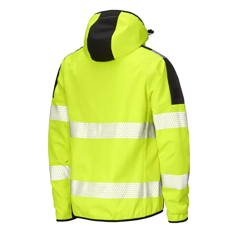 L.Brador 2033P HiVis Softshelljas klasse 2