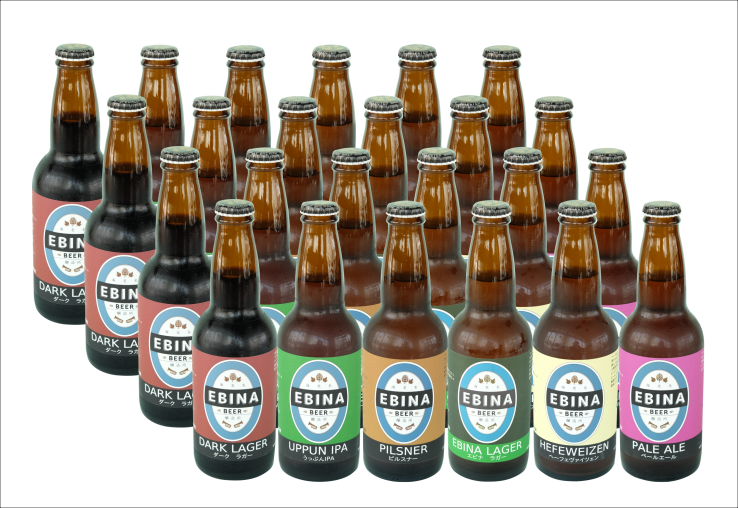 6種類24本セット 24 bottle PACK 6 kinds of beer (330mlx24)