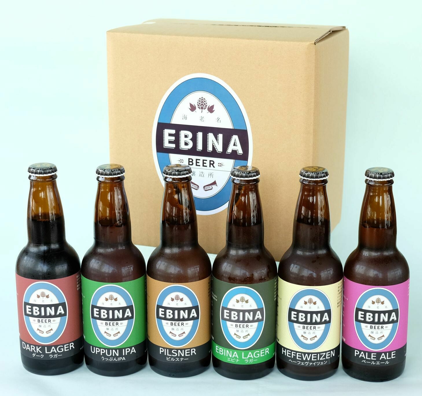 6種類6本セット 6 bottle PACK 6 kinds of beer (330mlx6)