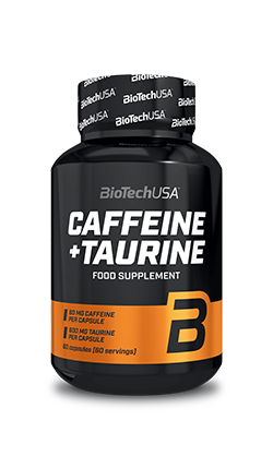 BiotechUSA Caffeine + Taurine 60 capsules