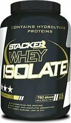 Stacker2 Whey Isolate 750 grams 25 Servings