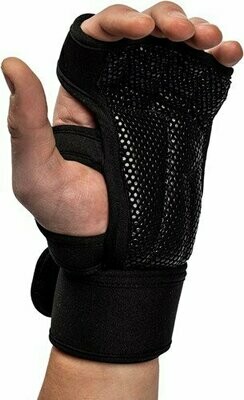 Gorilla Wear Yuma Krachtsport Handschoenen - Zwart