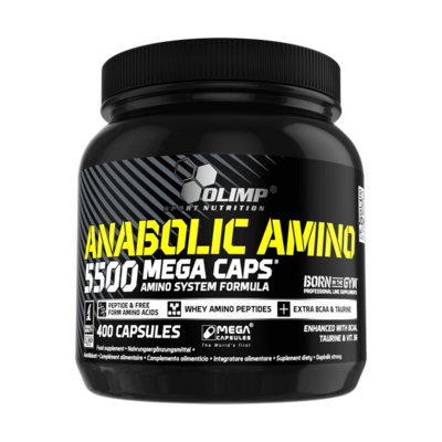 Olimp Anabolic Amino 5500 Mega Caps (400 Capsules)
