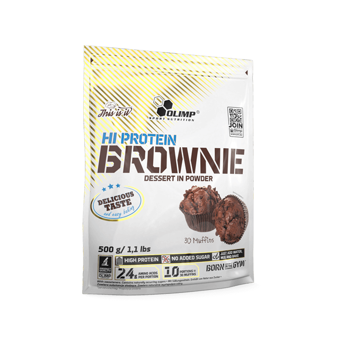 Olimp Hi Protein Brownie Muffins (500 Grams)