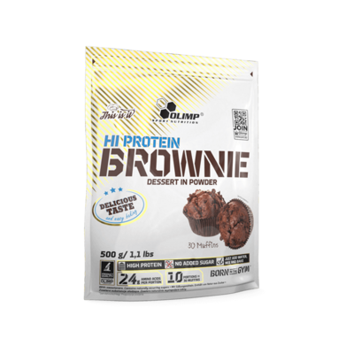 Olimp Hi Protein Brownie Muffins (500 Grams)
