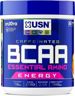 USN Caffeinated BCAA Essential Amino Energy (400 grams)