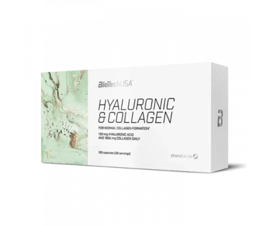 BiotechUSA Hyaluronic & Collagen 120 capsules