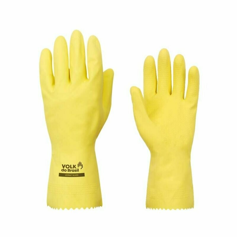 Luva Látex Veniz Silver Slim - VOLK