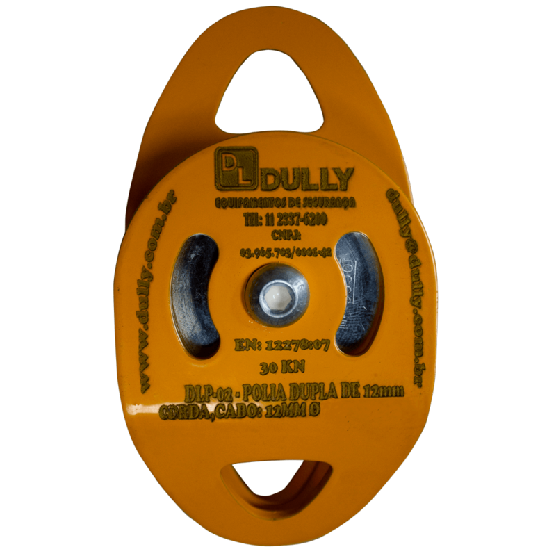 Polia Dupla em Aço - DULLY