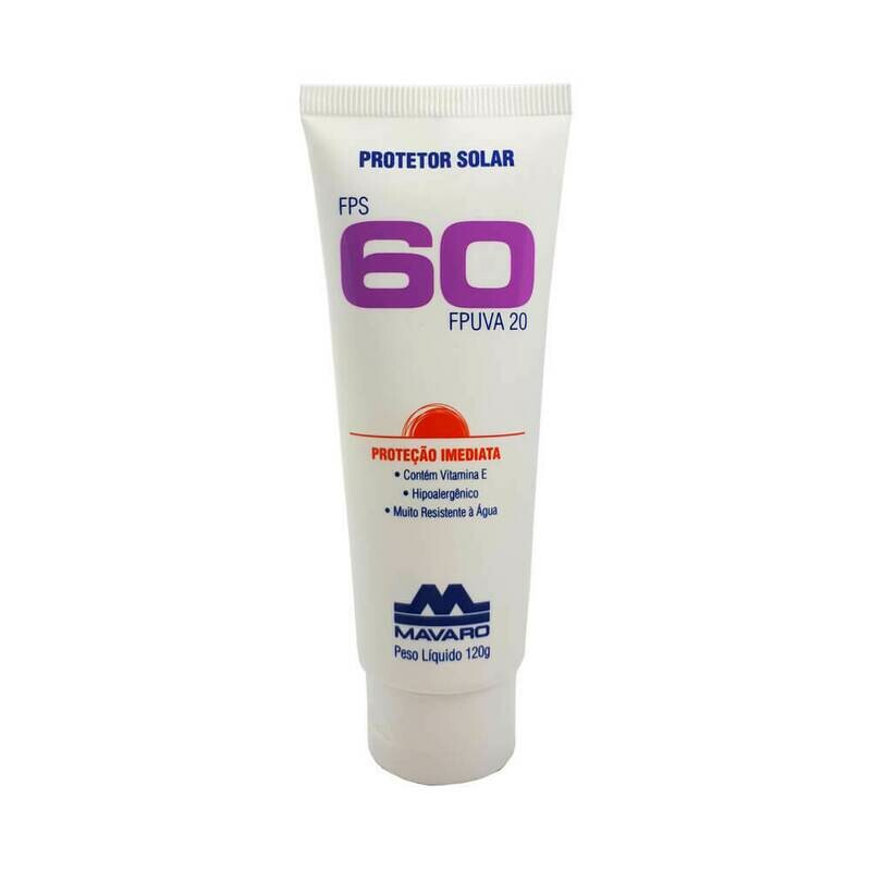 Protetor Solar FPS 60 - MAVARO
