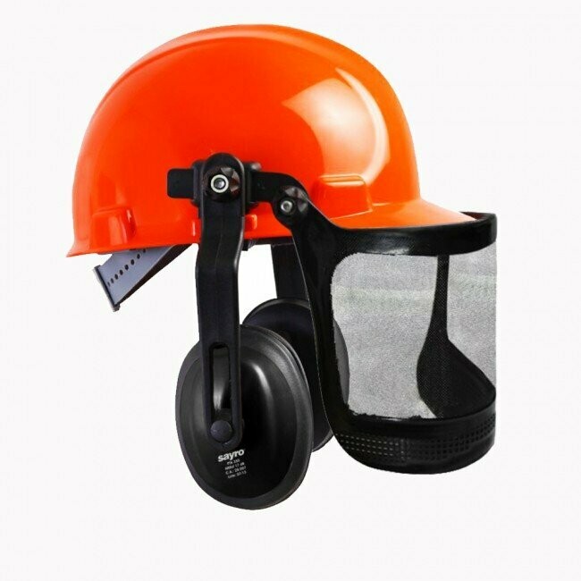 Capacete de Segurança Acoplado tela  - SAYRO